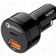 Aukey USB-C/Quick Charge 3.0 Car Charger, $9 with code PGR948US